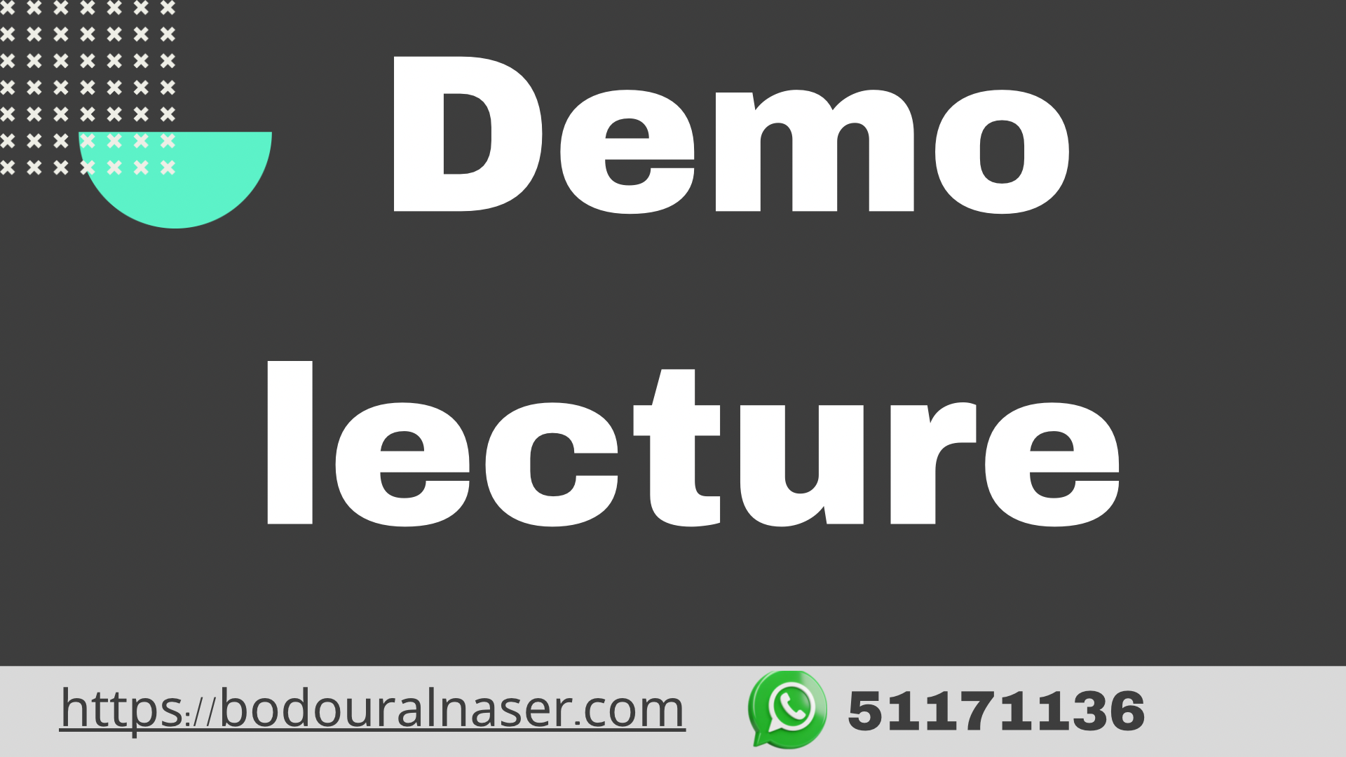 Demo tutorial-Chemistry