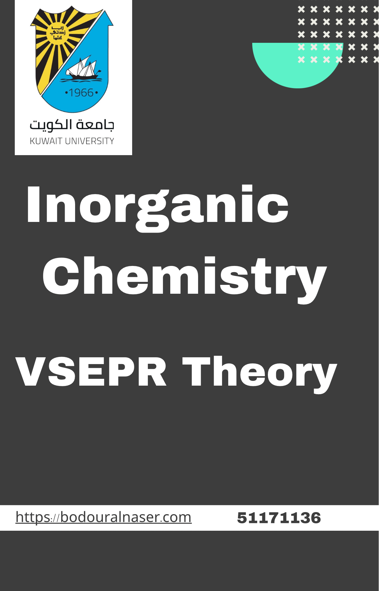 Kuniv- Inorganic Chem – VSEPR Theory & hybridization